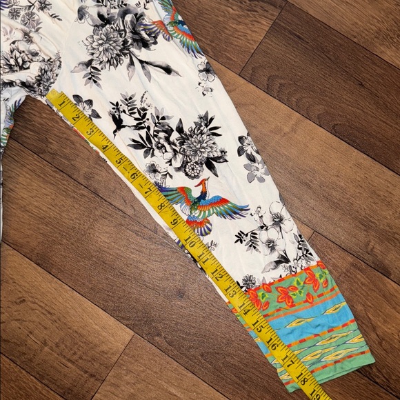 Johnny Was Size Extra Large The Janie Favorite Polo Swing Dress Bird Print Comfy - Picture 10 of 15